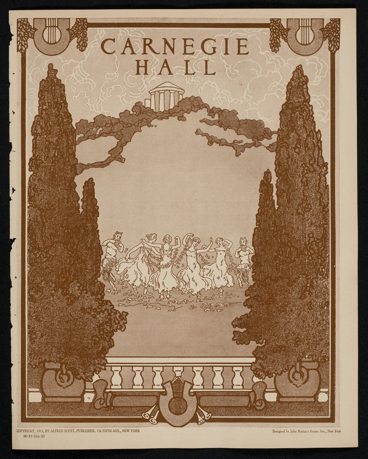 Julia Claussen, Mezzo-Soprano, December 11, 1925, program page 1