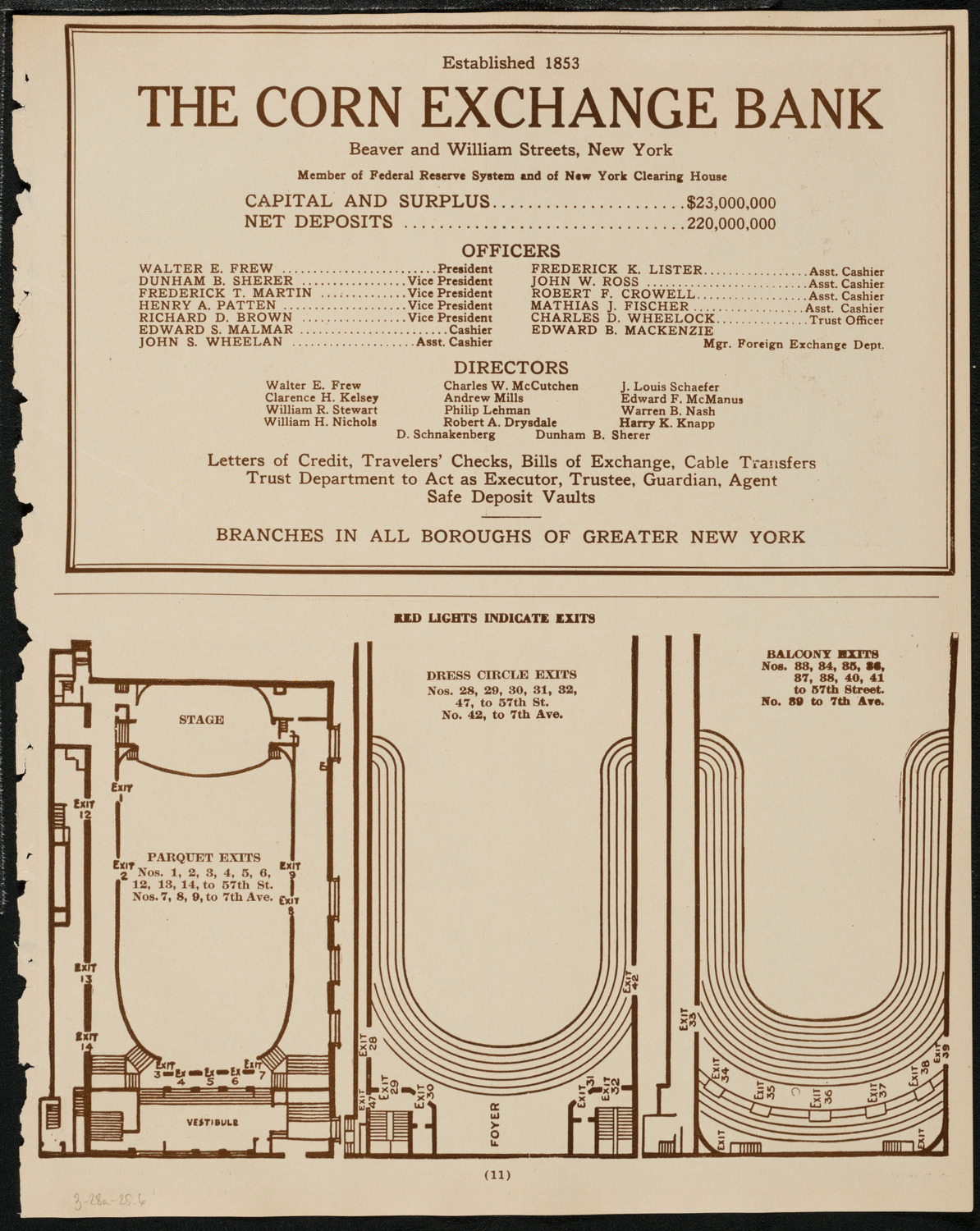 Josef Hofmann, Piano, March 28, 1925, program page 11