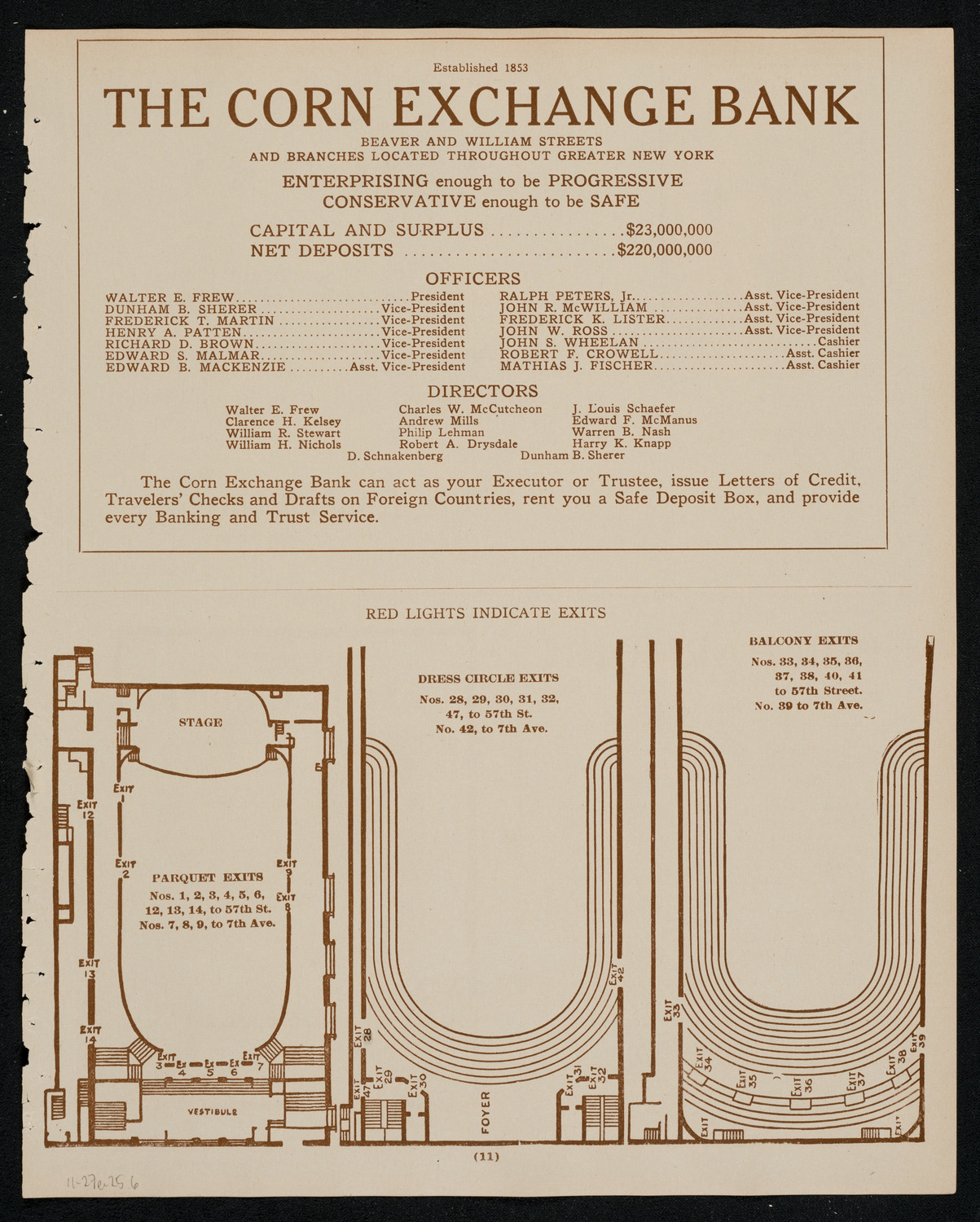 Roland Hayes, Tenor, November 27, 1925, program page 11