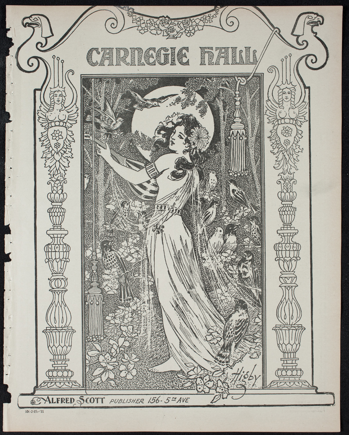 The Civic Forum, February 15, 1911, program page 1
