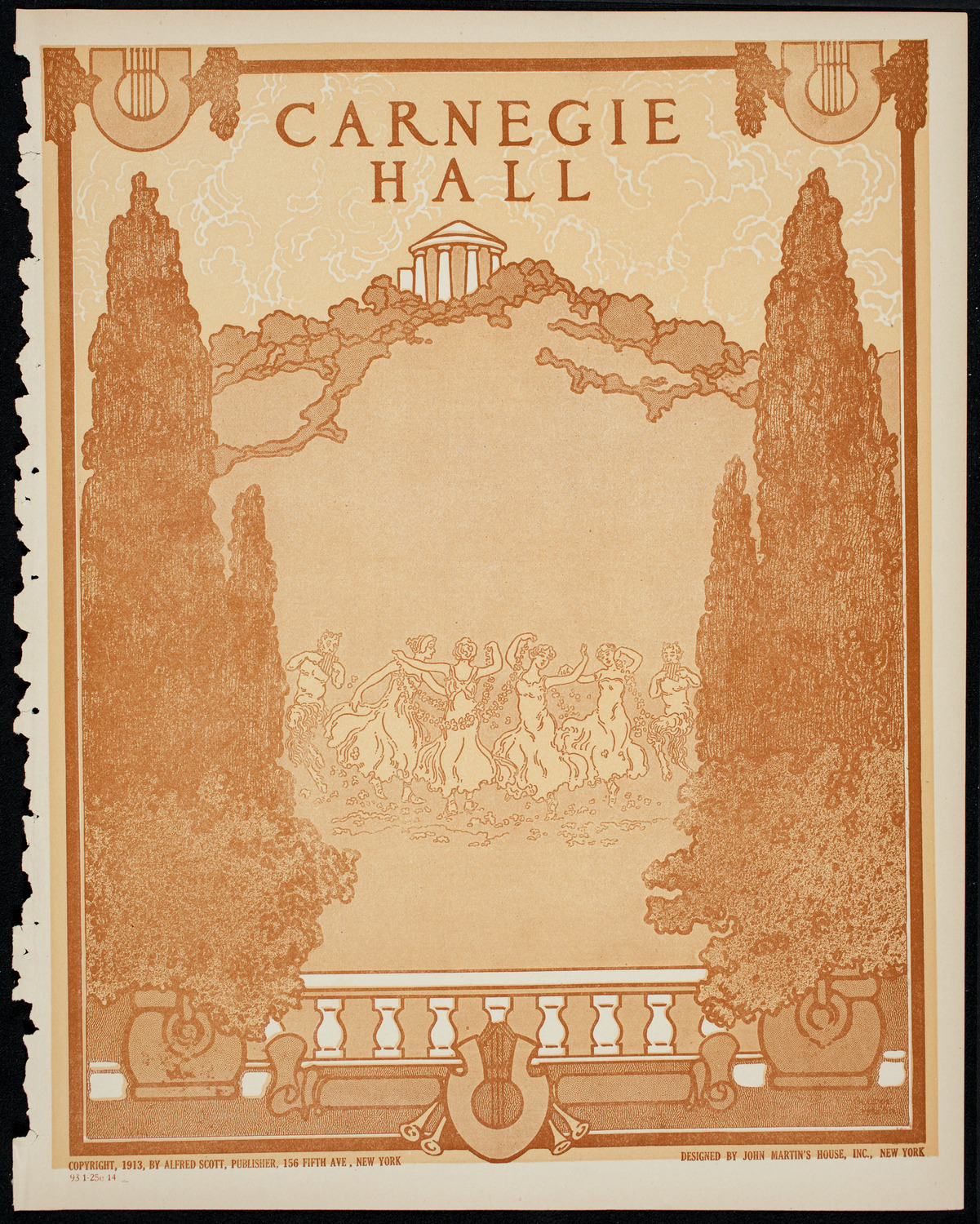 Burton Holmes Travelogue: Cruising Through the Philippines, January 25, 1914, program page 1