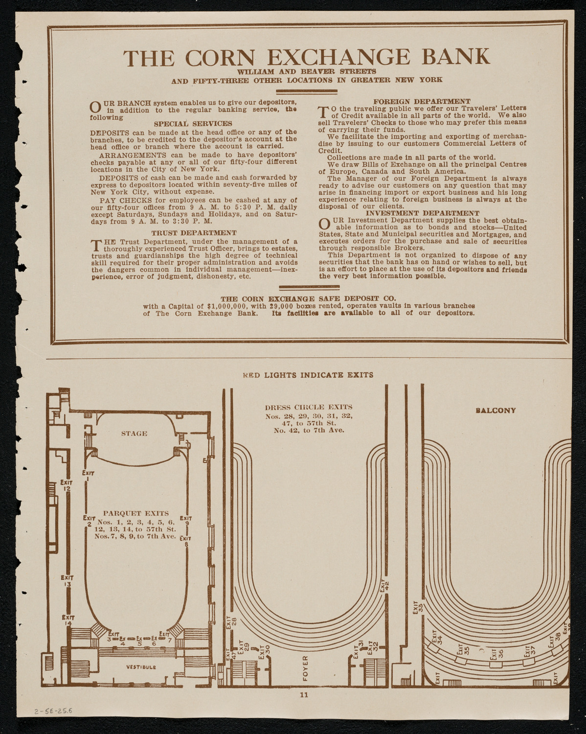 Philadelphia Orchestra, February 5, 1924, program page 11
