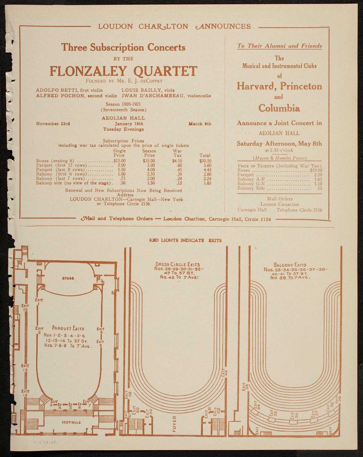 Rudolph Polk, Violin, Eleanor Brock, Soprano, Adele Rosenthal, Piano, Lester Bingley, Baritone, and Vaino Sola, Tenor, May 1, 1920, program page 11