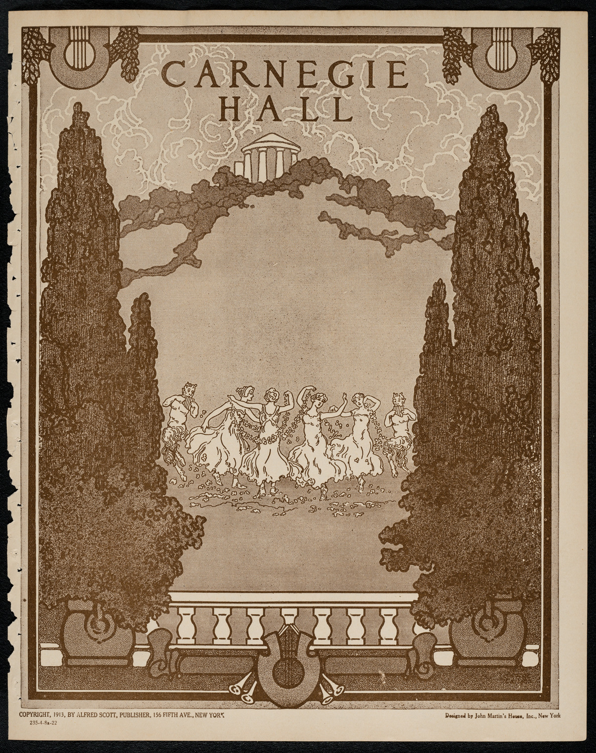 Claire Dux, Soprano, April 8, 1922, program page 1