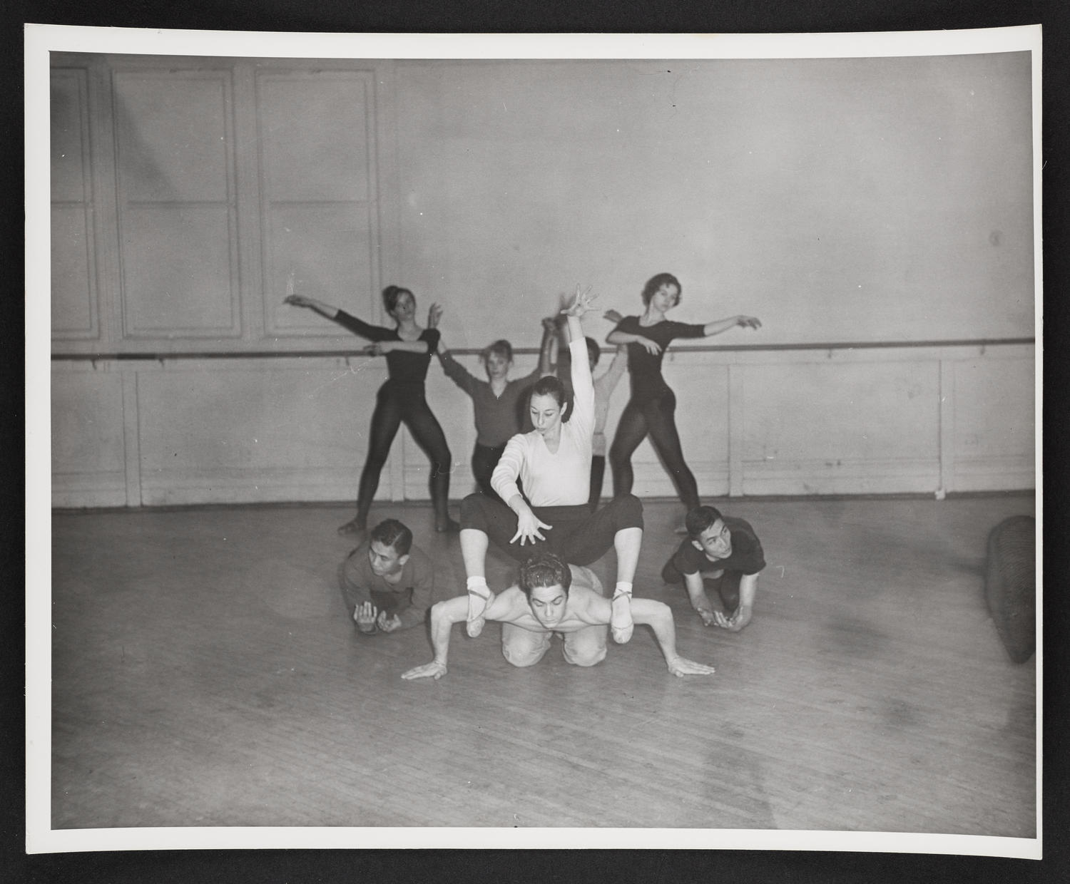 "Tropic Etude" Rehearsals at Ballet Arts, Carnegie Hall Studio #61, April 1960