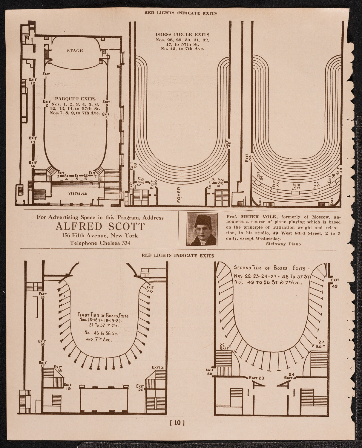 New York Symphony Orchestra, December 29, 1921, program page 10