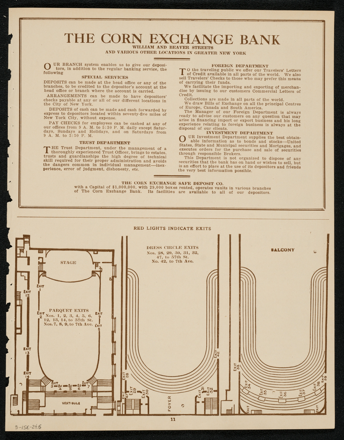 Jewish National Workers Alliance Chorus, March 15, 1924, program page 11