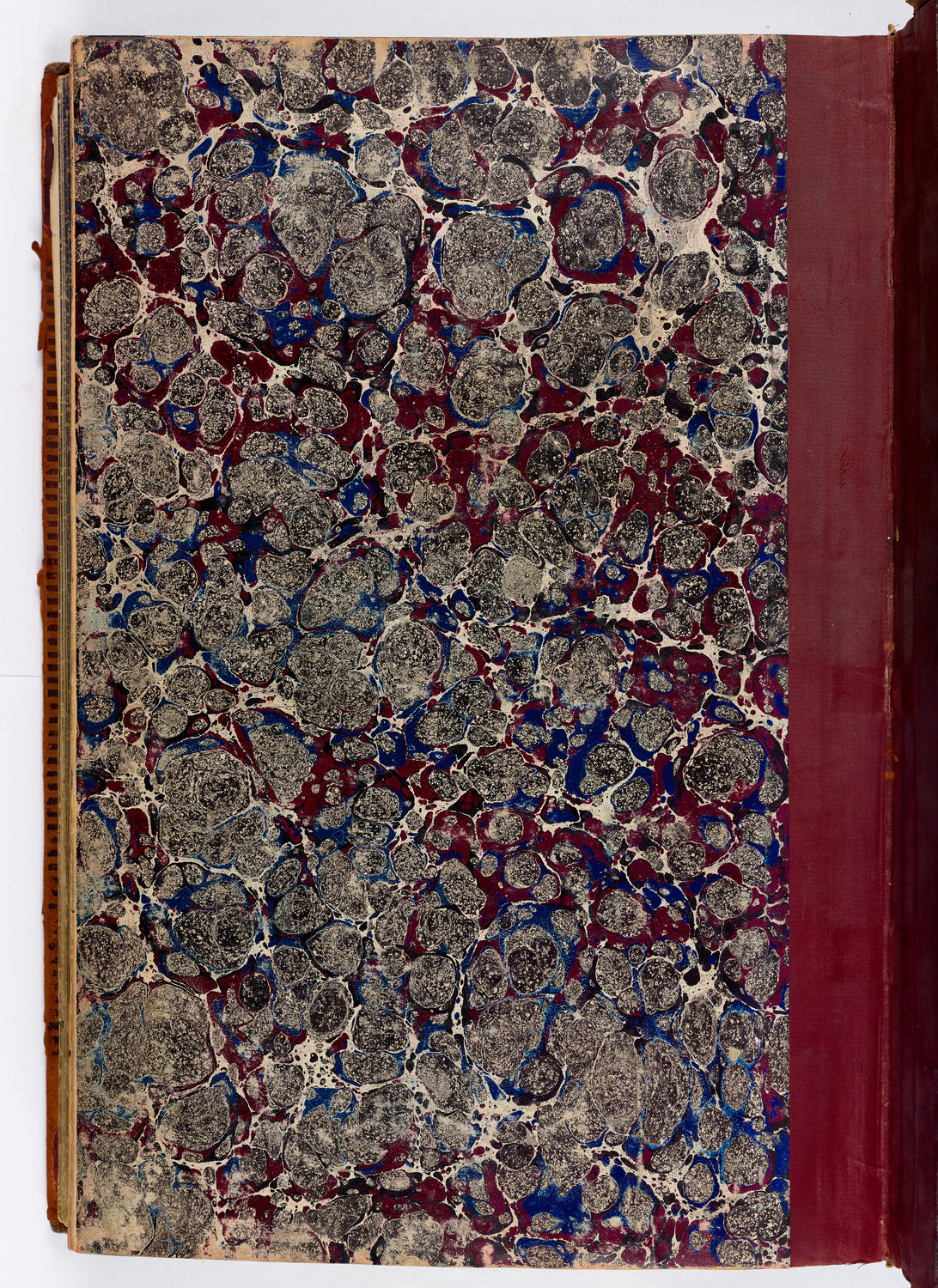 Music Hall Accounting Ledger, volume 1, inside back cover page 1