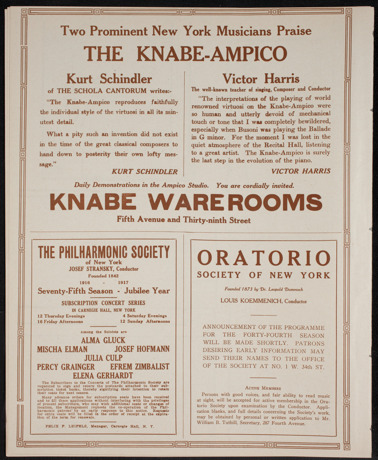 Second World Court Congress, May 3, 1916, program page 12