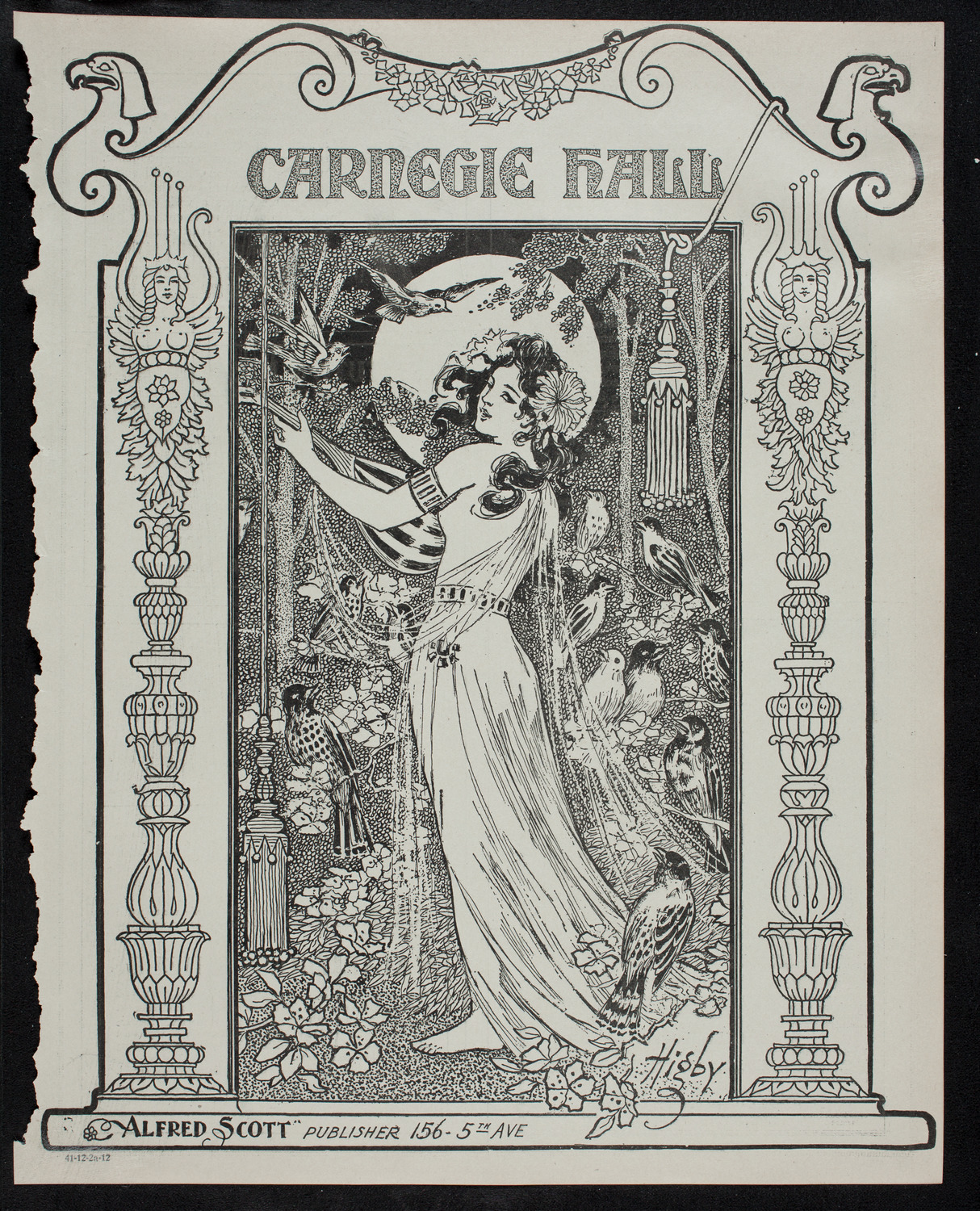 R.G. Knowles Travel Studies: India, December 2, 1912, program page 1