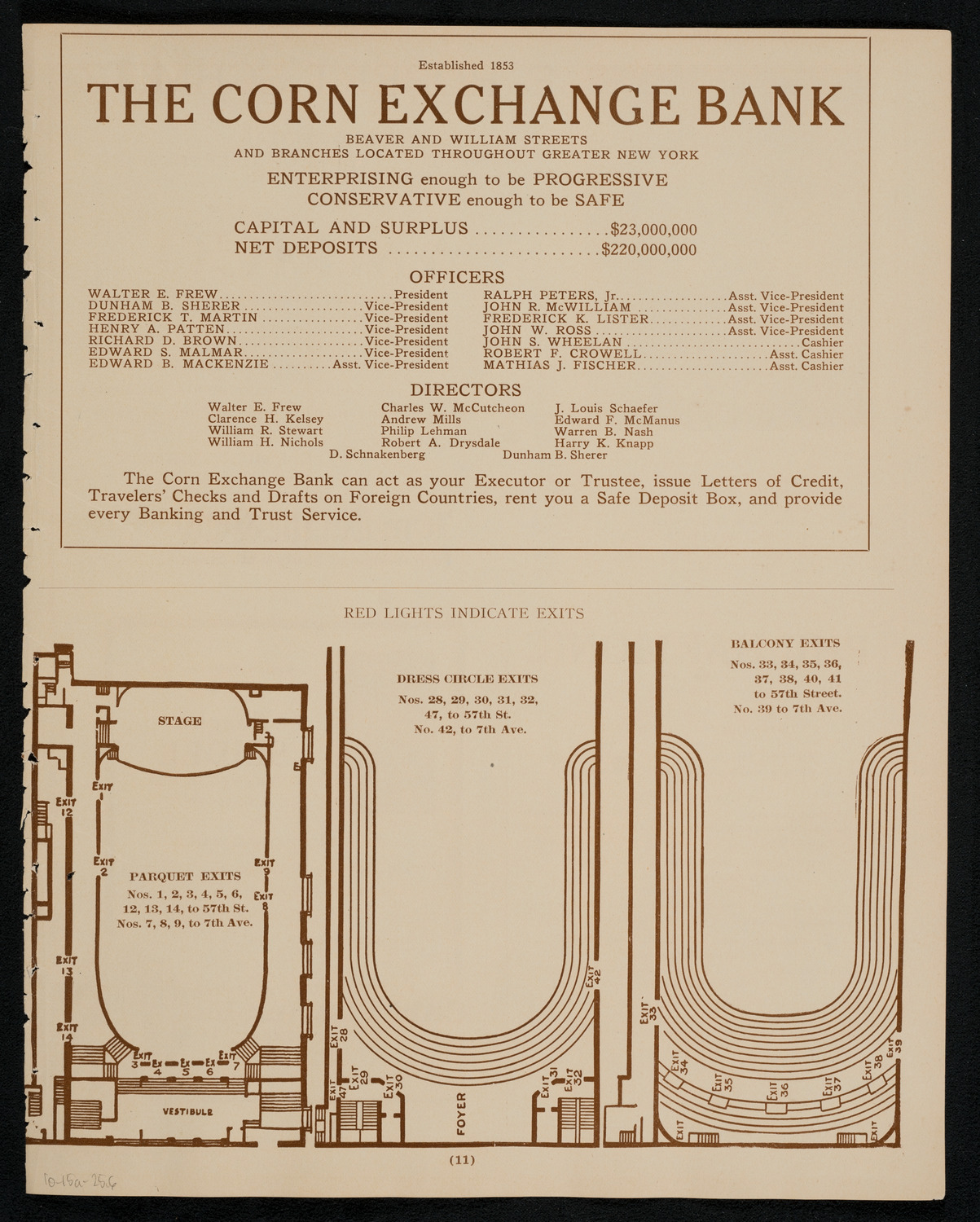 Lecture by Captain Roald Amundsen, October 15, 1925, program page 11