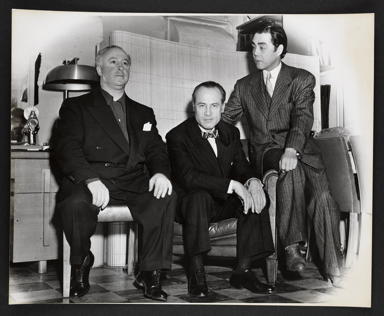 Yeichi Nimura, Charles Magnan, and Yoshie Fujiwara at Ballet Arts, Carnegie Hall Studio #61