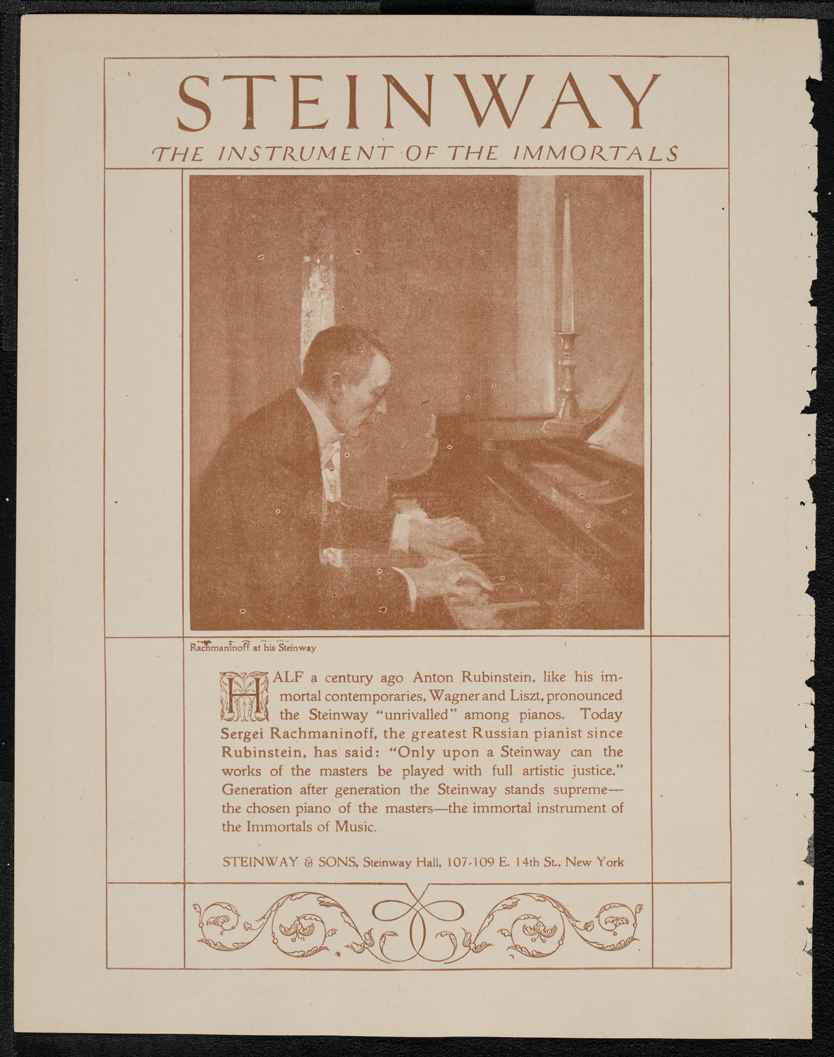 Mecca Temple of New York: Ancient Arabic Order of the Nobles of the Mystic Shrine, February 28, 1921, program page 4