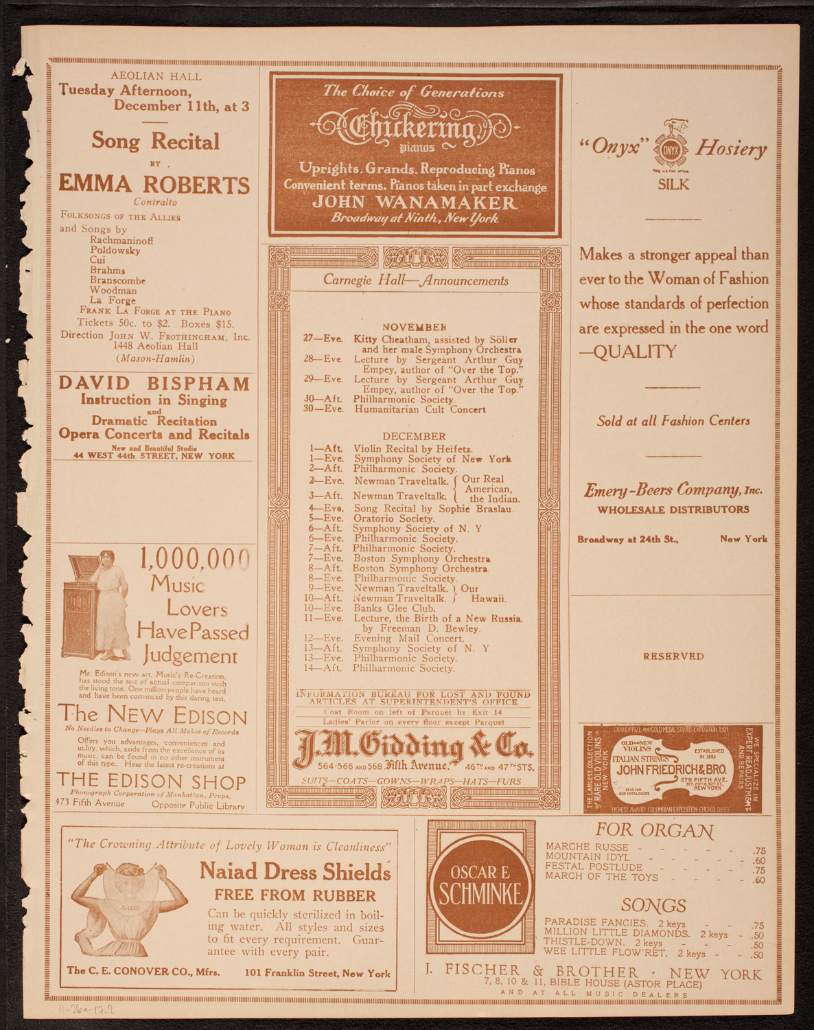 Newman Traveltalks: Our Pacific Coast, November 26, 1917, program page 3