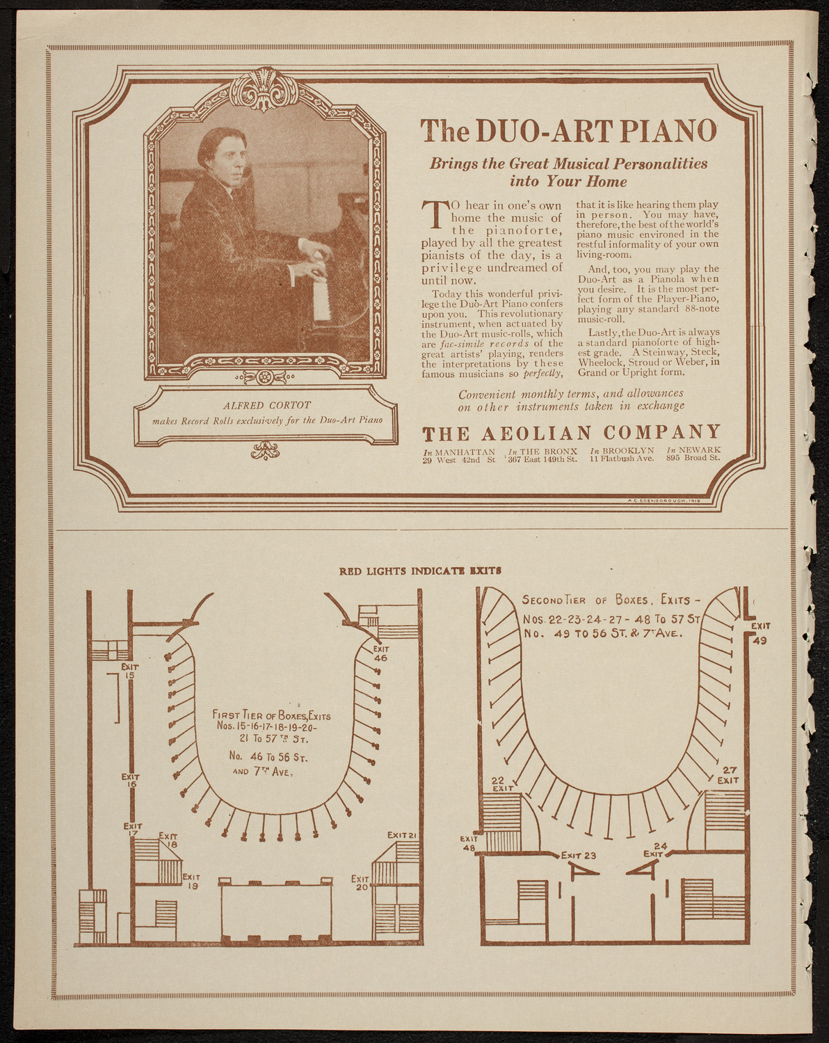 Philadelphia Orchestra, January 6, 1920, program page 10