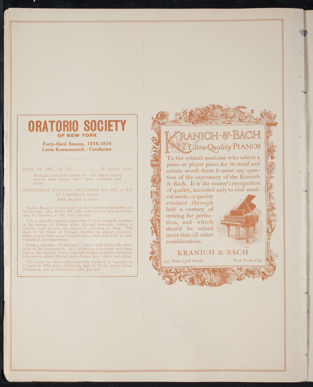 Tsingtau Orchestra, October 2, 1915, program page 10