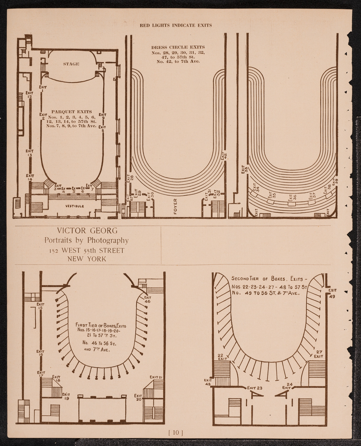 Philadelphia Orchestra, October 18, 1921, program page 10