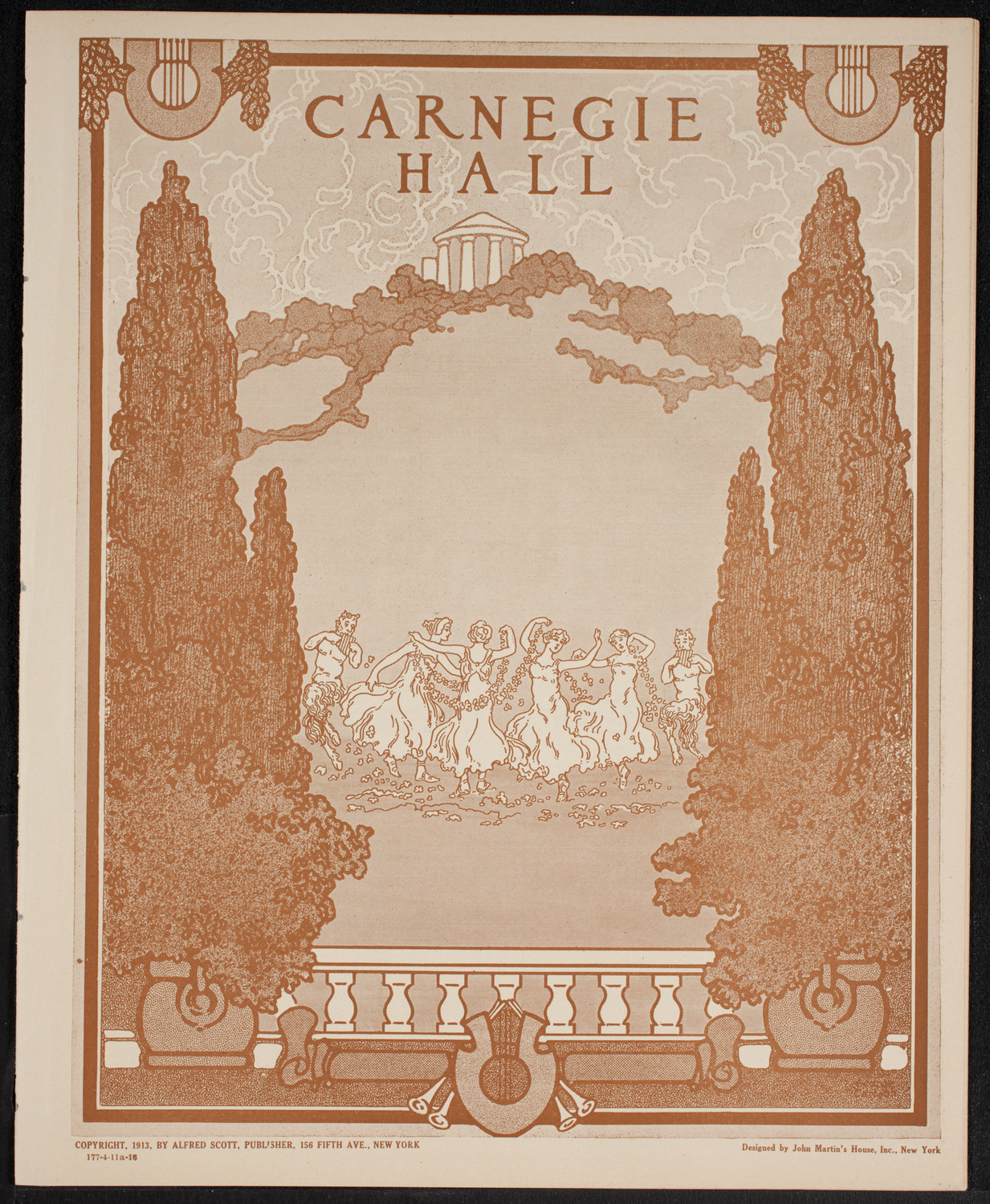 Julia Culp, Contralto, and Percy Grainger, Piano, April 11, 1916, program page 1