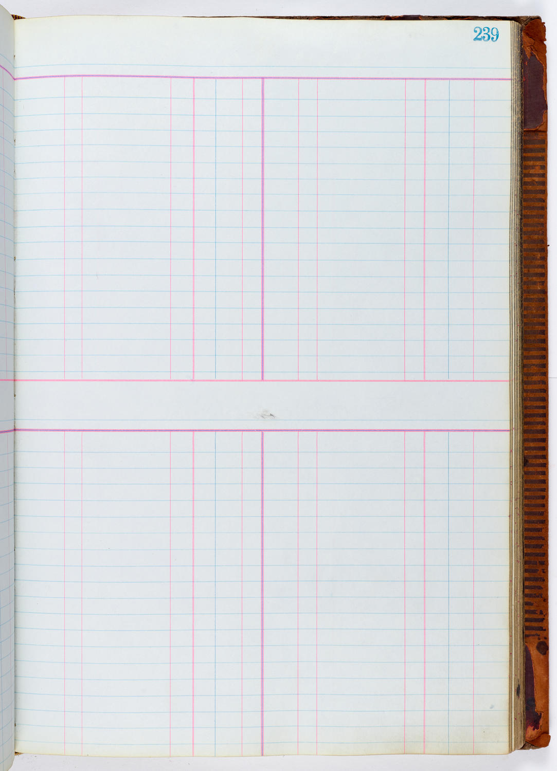 Music Hall Accounting Ledger, volume 1, page 239
