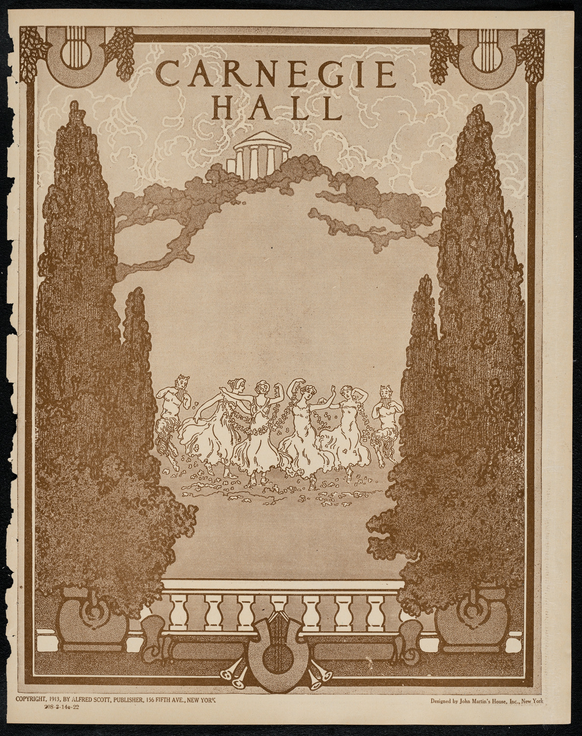 Philadelphia Orchestra, March 14, 1922, program page 1