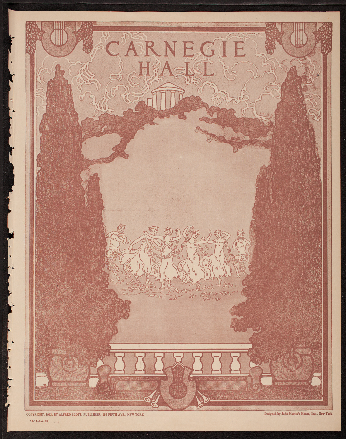 Helen Stanley, Soprano, November 4, 1919, program page 1