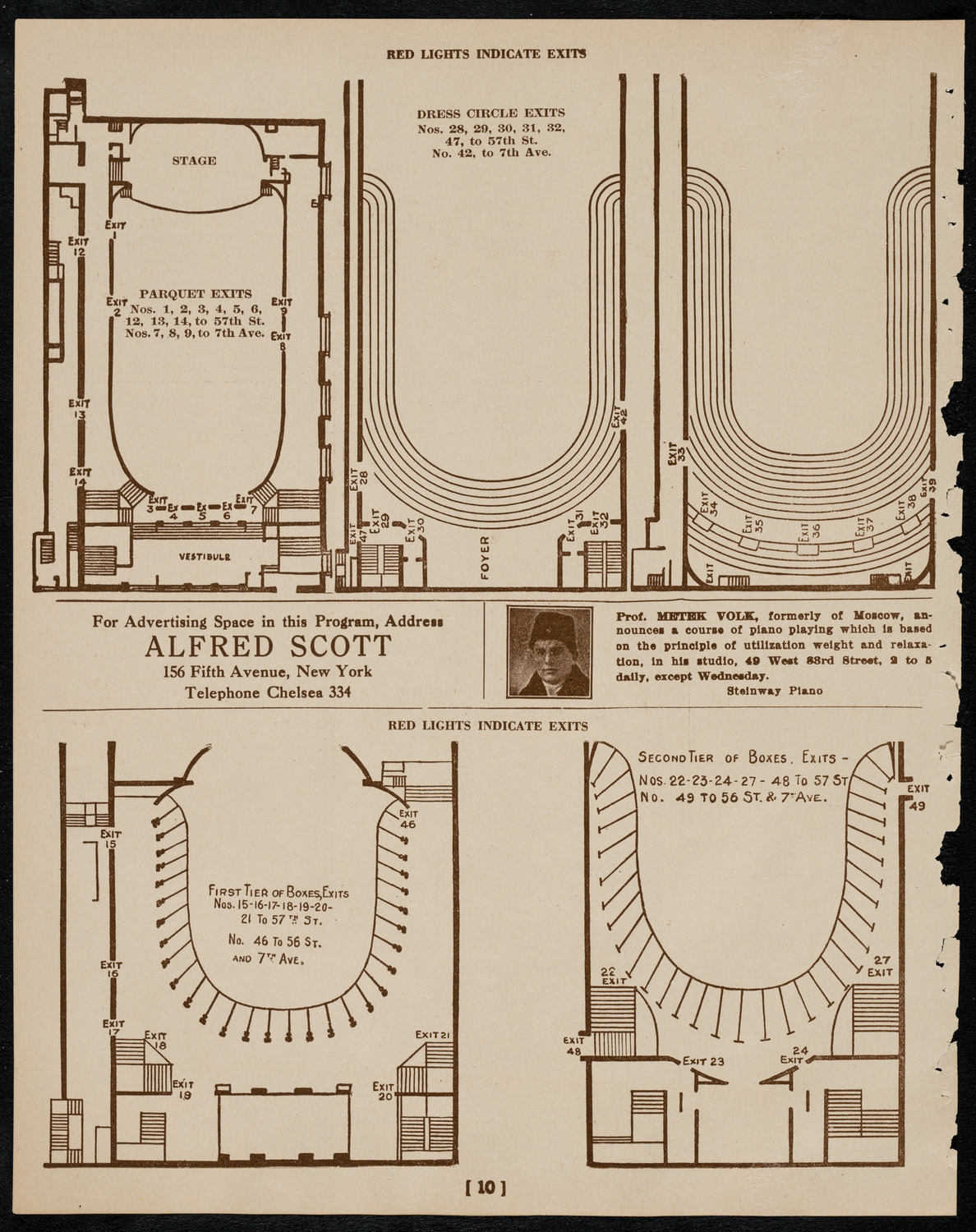 Philadelphia Orchestra, February 28, 1922, program page 10