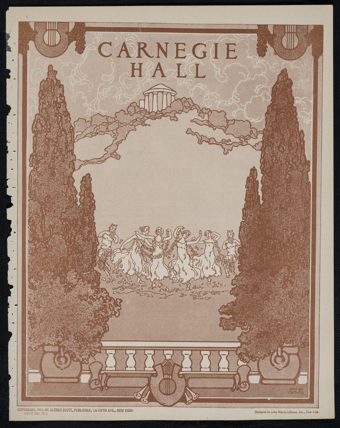 Mabel Garrison, Soprano, February 12, 1921, program page 1