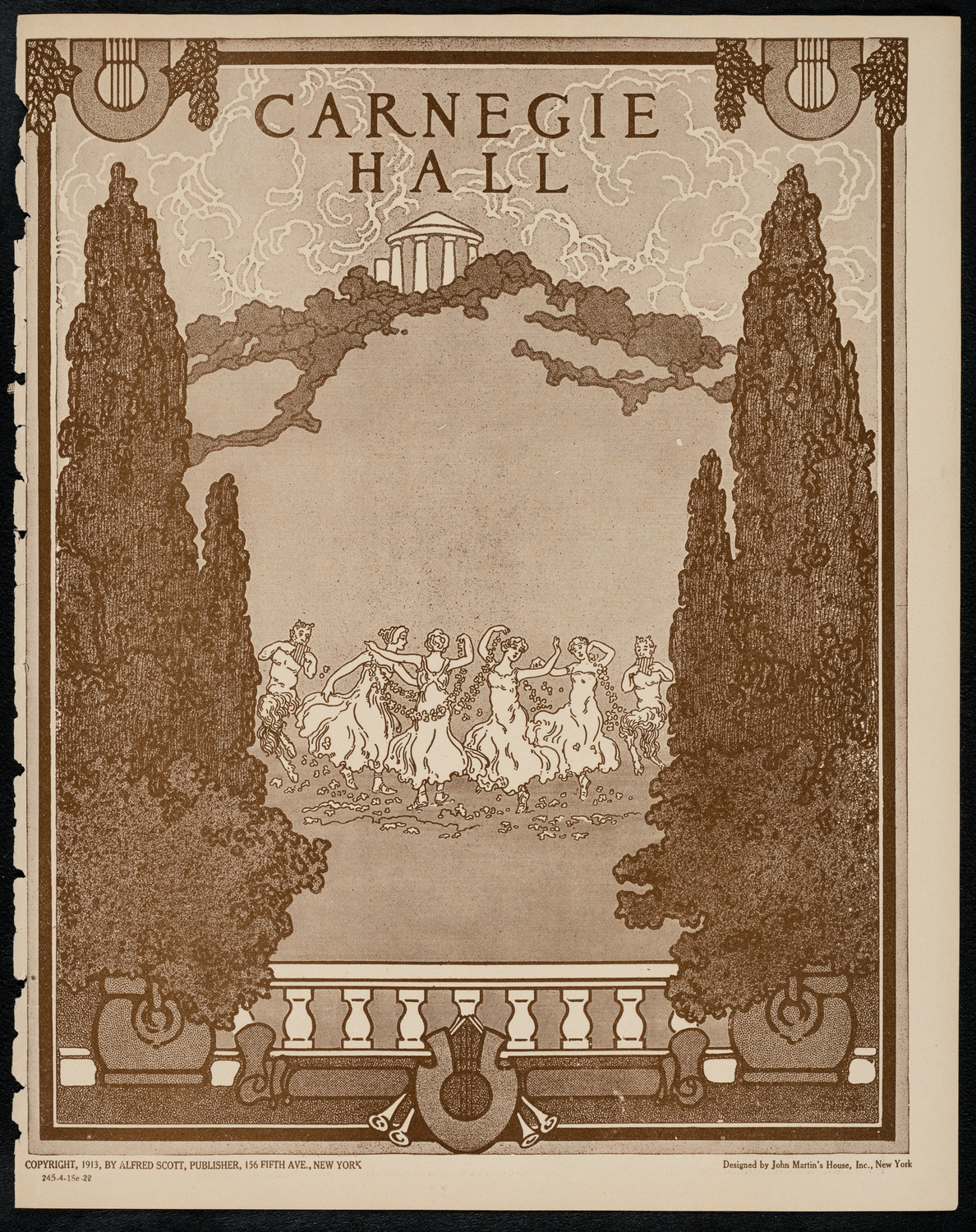Philadelphia Orchestra, April 18, 1922, program page 1