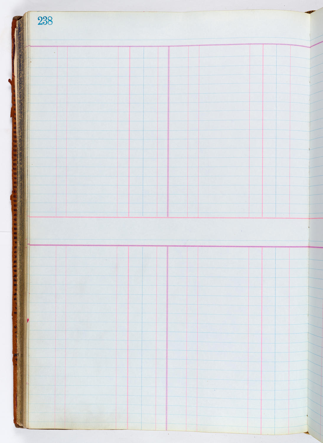 Music Hall Accounting Ledger, volume 1, page 238
