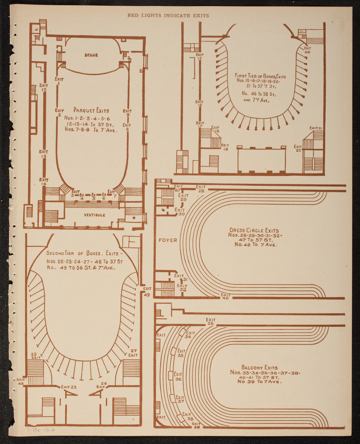 Lecture by Alfred Noyes, February 28, 1917, program page 11