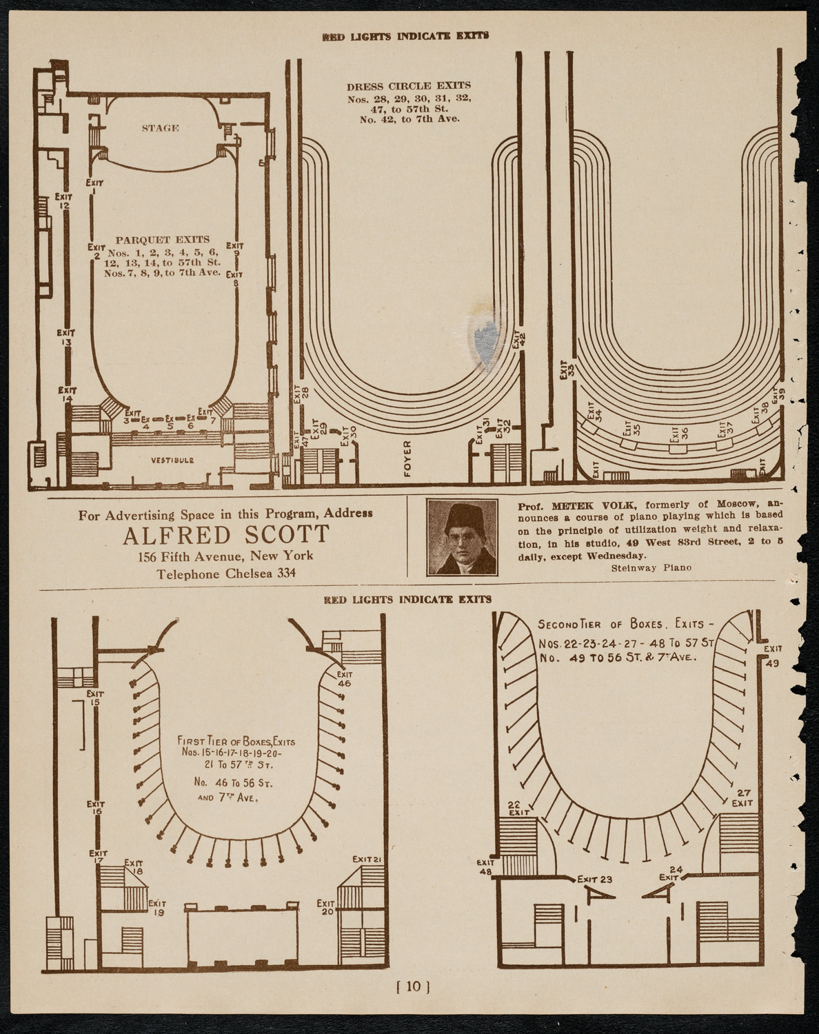 Boston Symphony Orchestra, February 2, 1922, program page 10