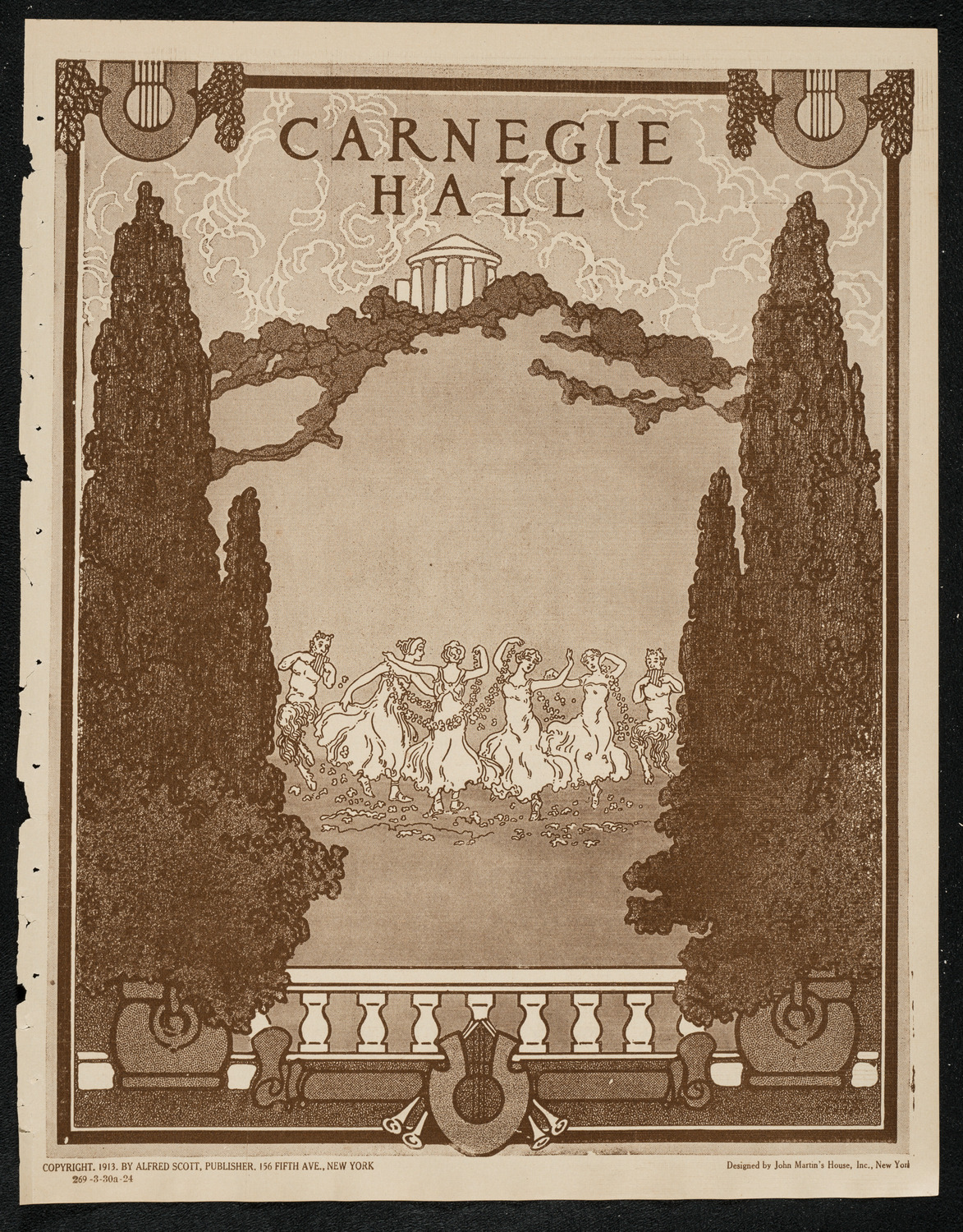 Sigrid Onégin, Contralto, March 30, 1924, program page 1