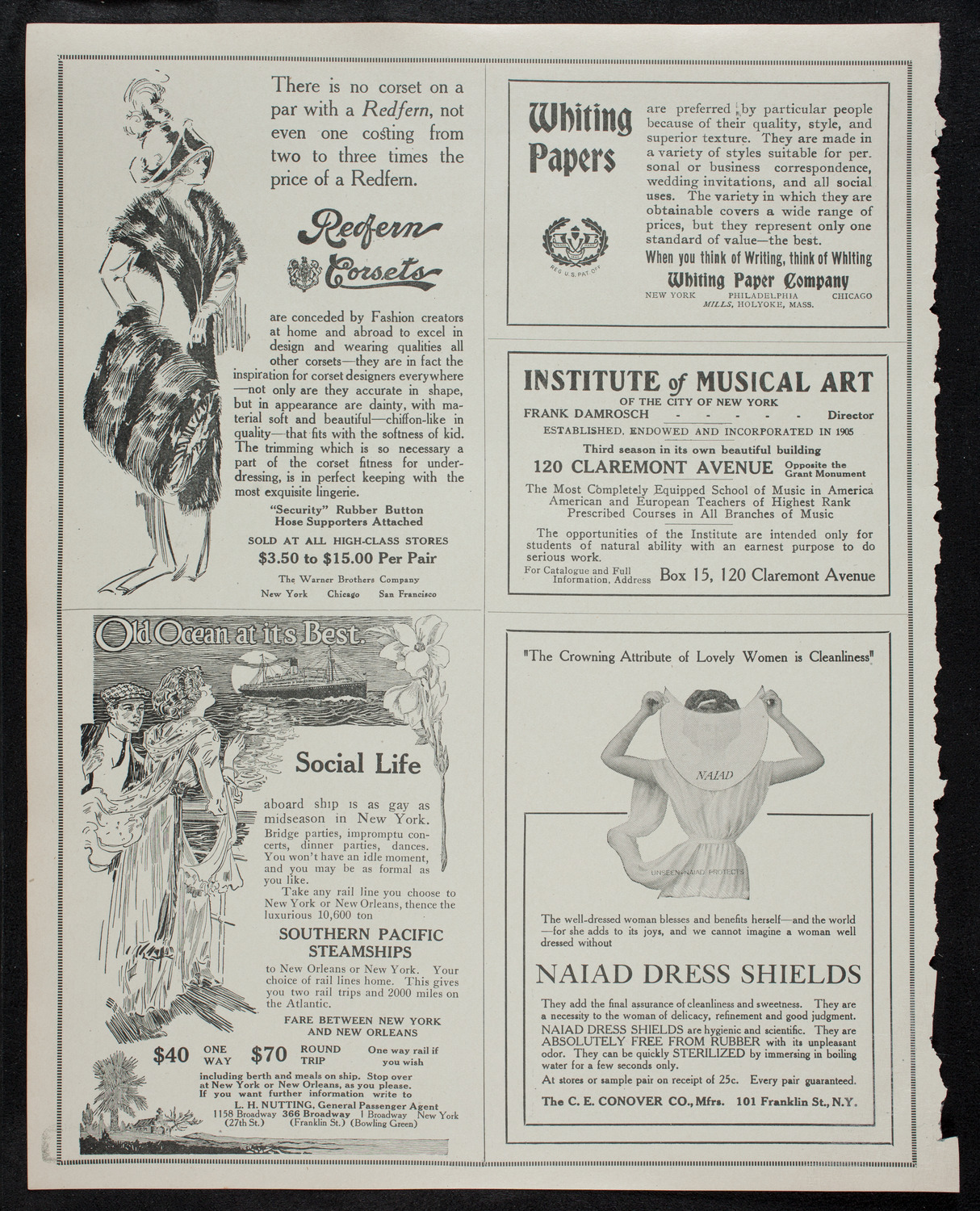 Volpe Symphony Society of New York, November 26, 1912, program page 2
