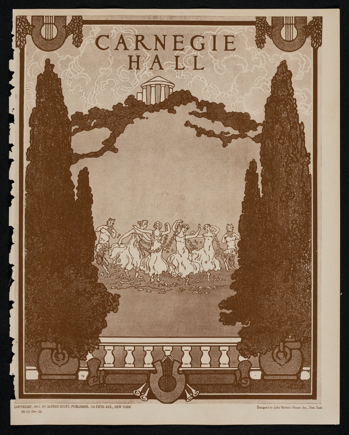 New York Philharmonic, December 19, 1925, program page 1