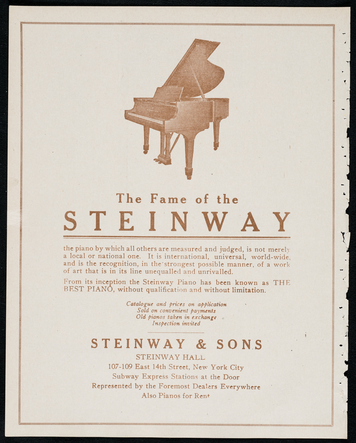 New York Symphony Orchestra, December 10, 1920, program page 4
