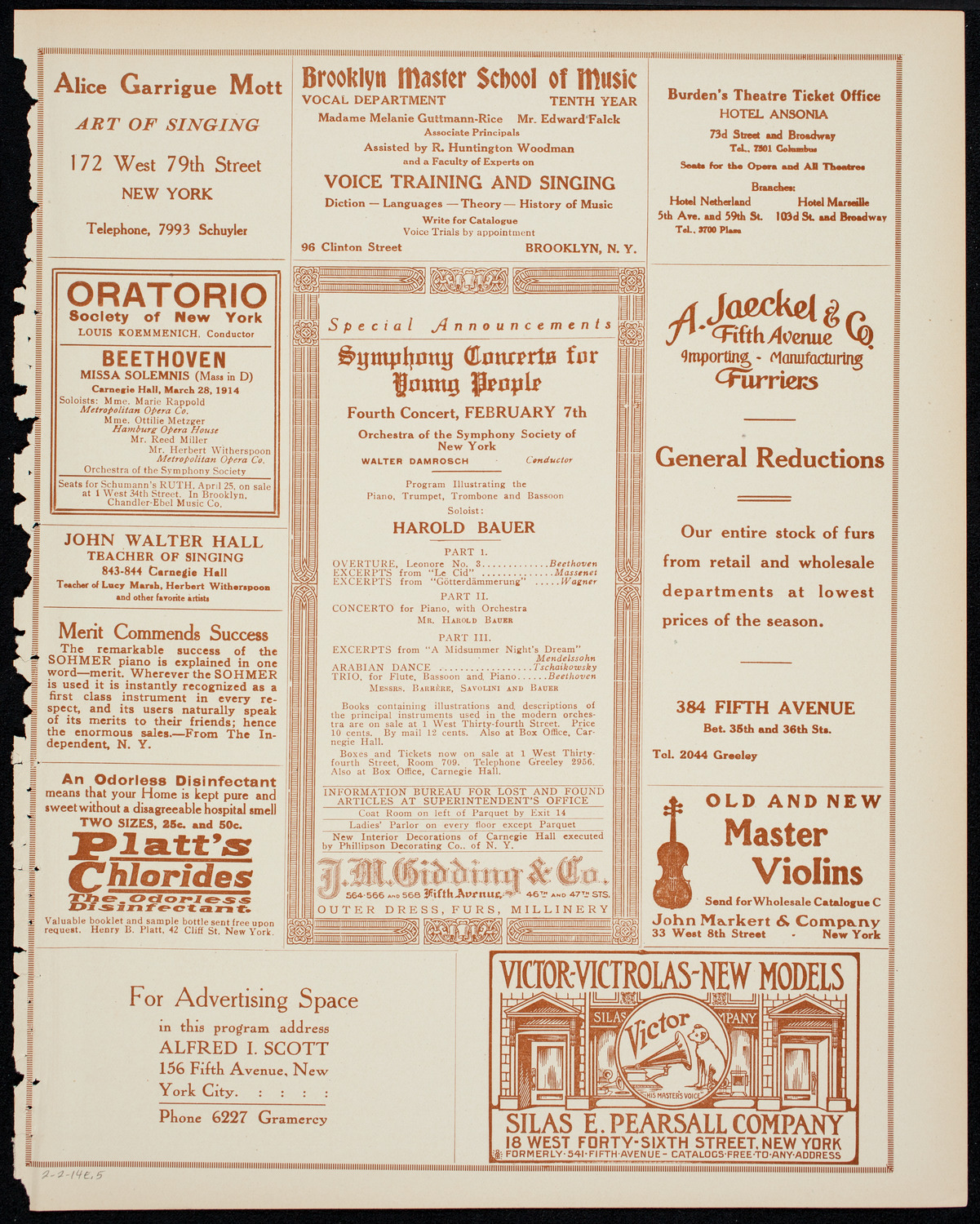 Film: Mexico and Her Revolution, February 2, 1914, program page 9