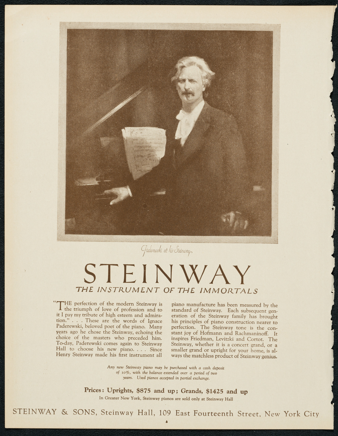 State Symphony Orchestra of New York, December 23, 1923, program page 4