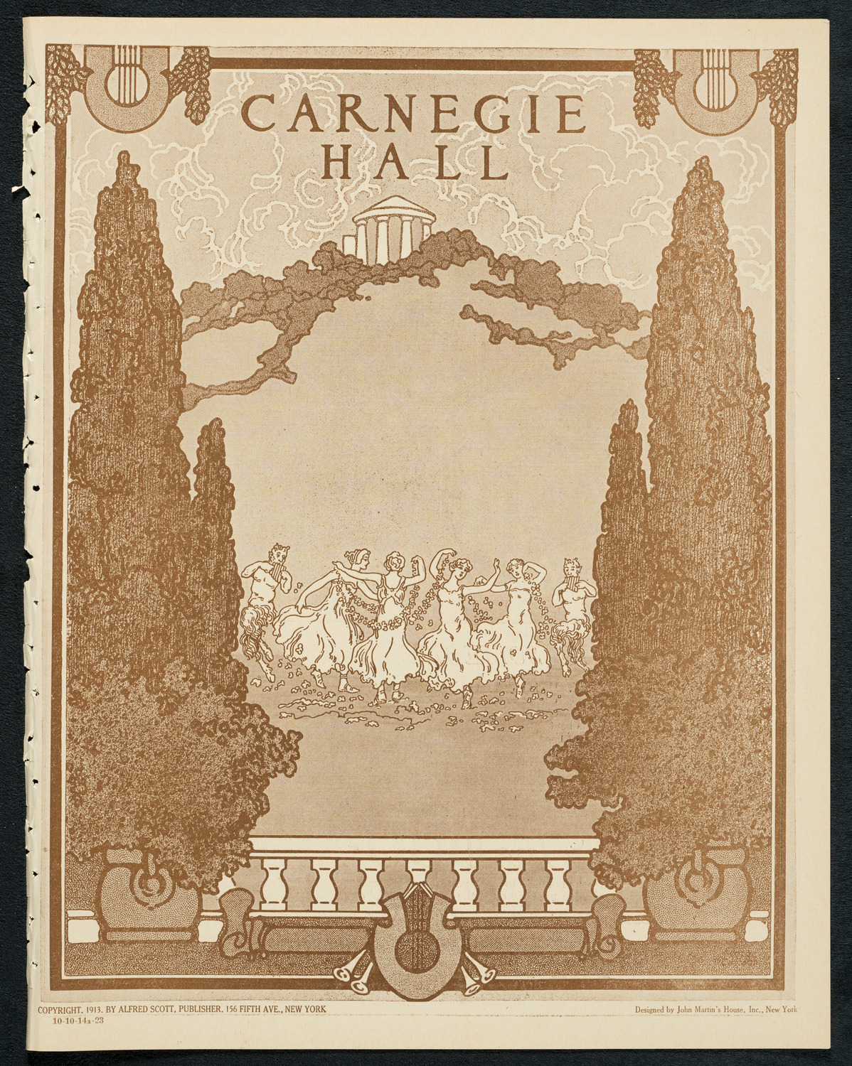 Ernestine Schumann-Heink, Mezzo-Soprano, October 14, 1923, program page 1