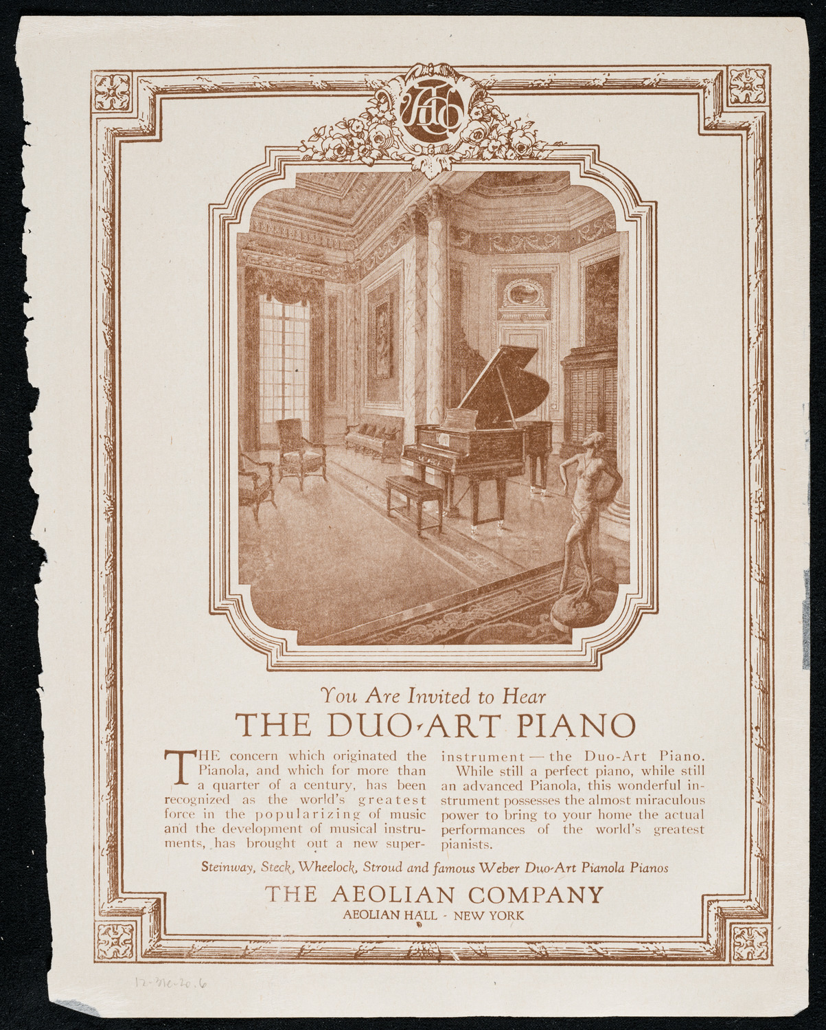 New York Symphony Orchestra, December 31, 1920, program page 11