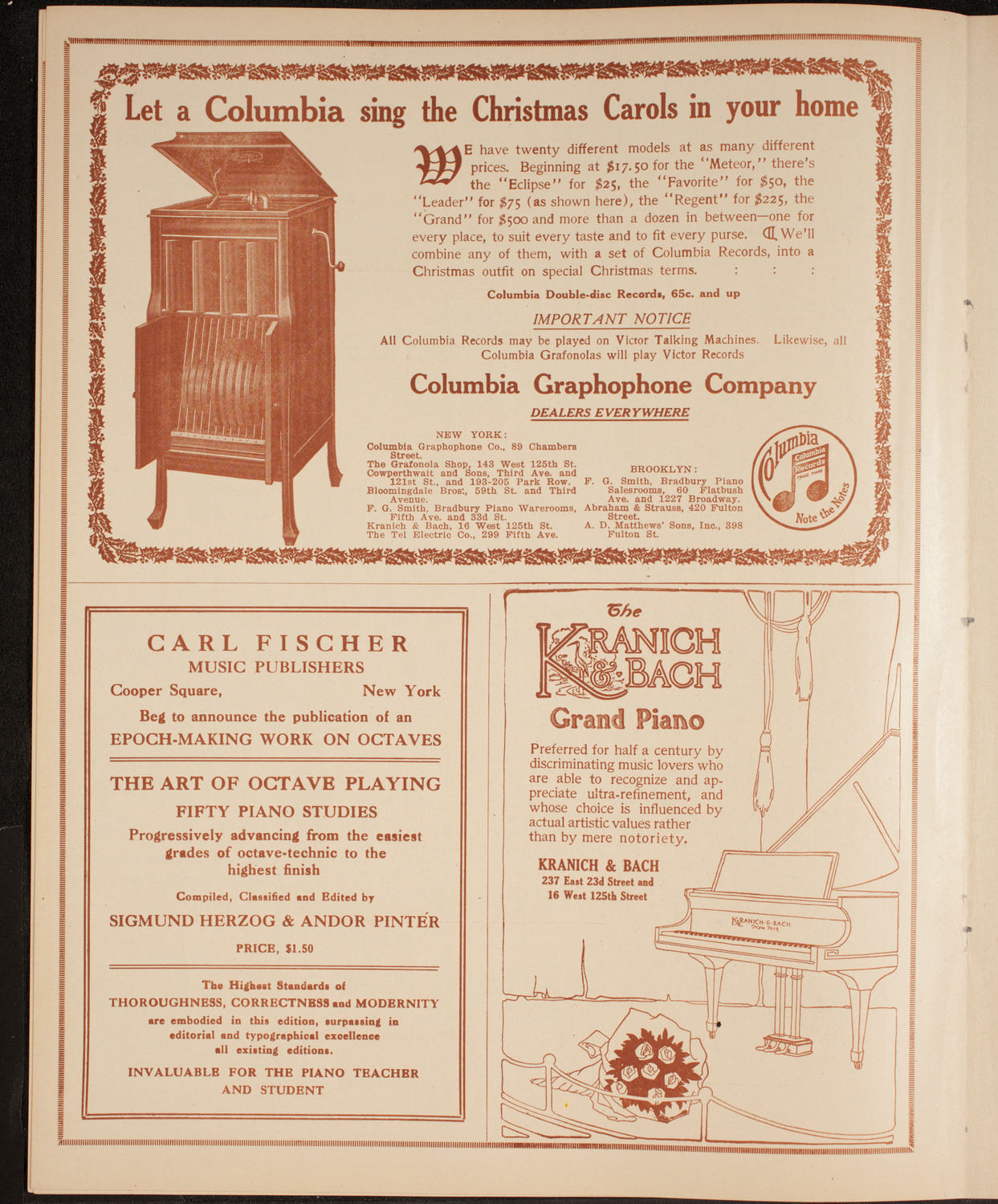 Elmendorf Lecture: Flowers from Many Lands, December 20, 1914, program page 6