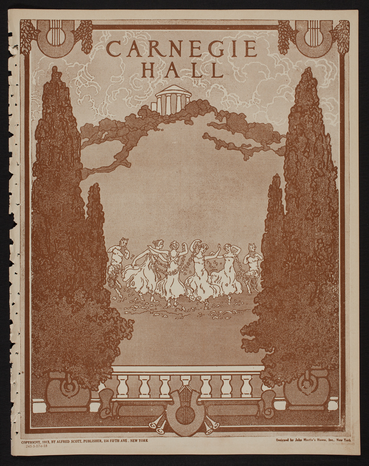 Nikolai Sokoloff Orchestral Concert, May 17, 1918, program page 1