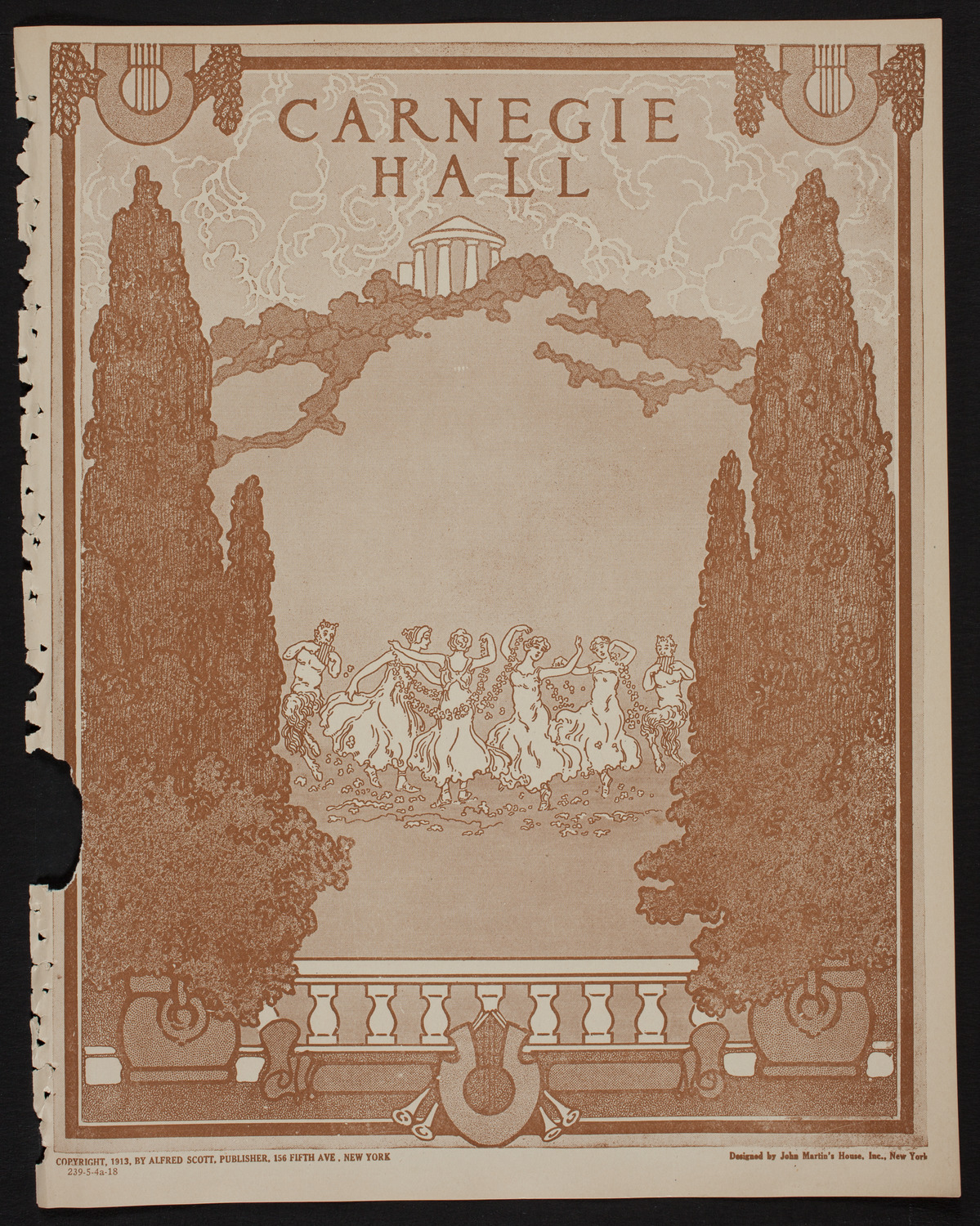 Meeting: The Humanitarian Cult, May 4, 1918, program page 1