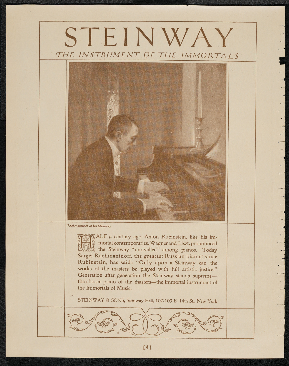 Lecture by Dr. Wilfred T. Grenfell, C.M.G, April 15, 1921, program page 4