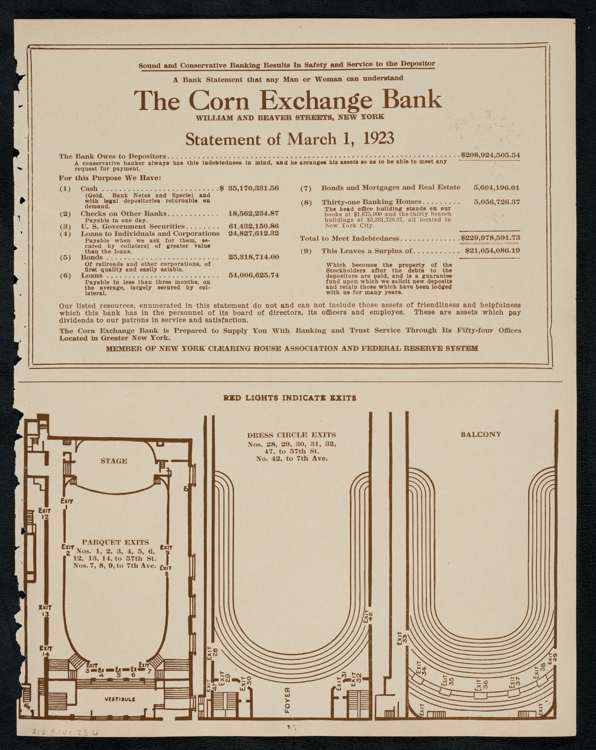 City Symphony Orchestra, March 10, 1923, program page 11