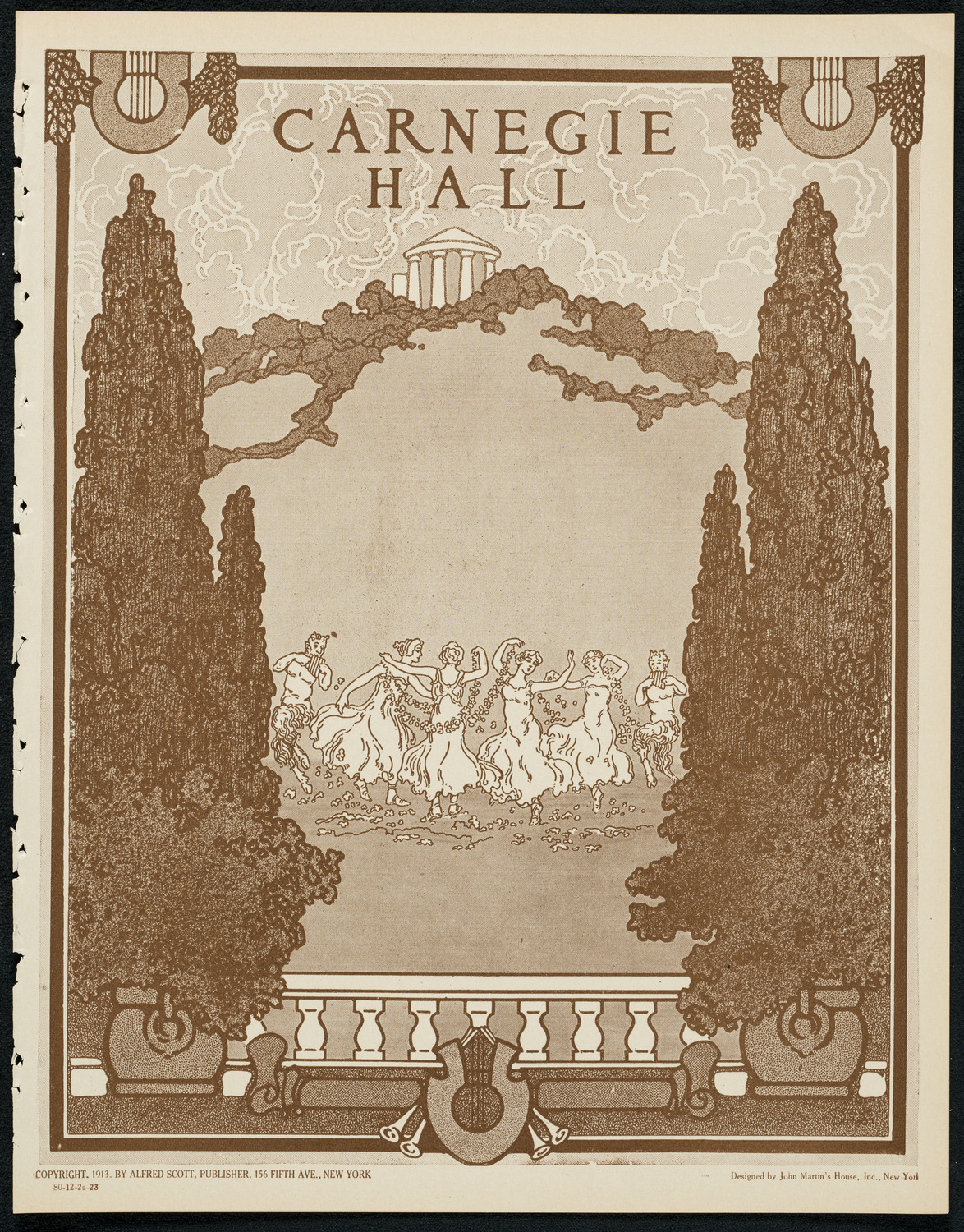 Sergei Rachmaninoff, Piano, December 2, 1923, program page 1