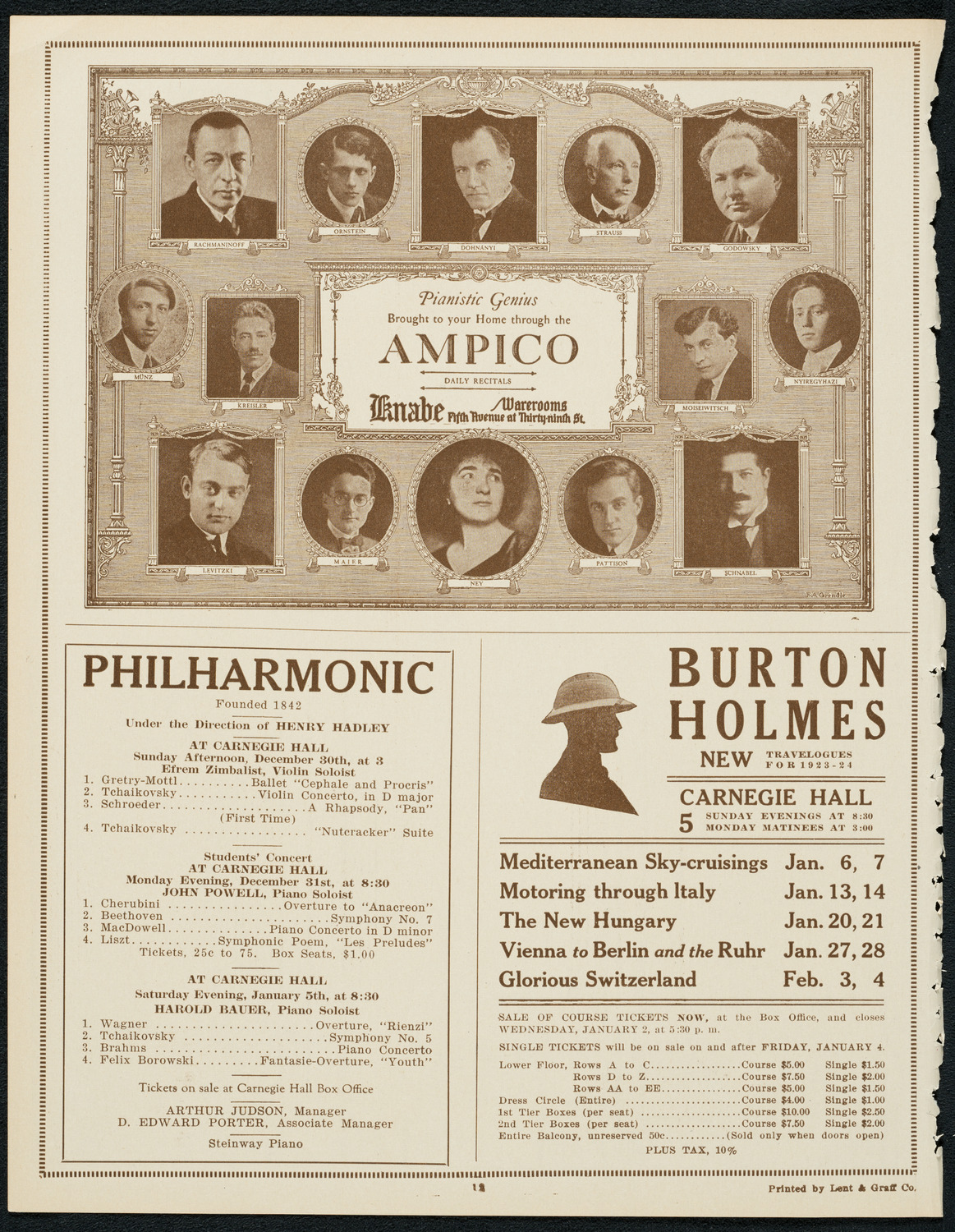 Symphony Concert for Young People, December 29, 1923, program page 12