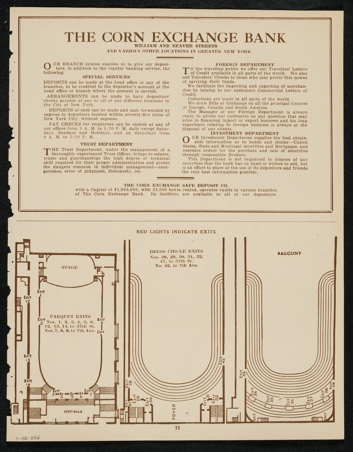 Boston Symphony Orchestra, March 13, 1924, program page 11