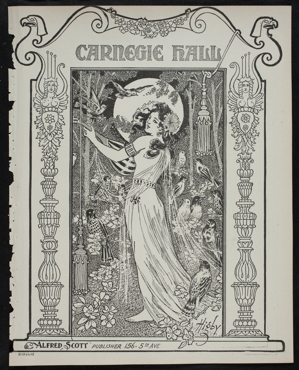 Efrem Zimbalist, Violin, with Nahan Franko and His Orchestra, December 14, 1912, program page 1