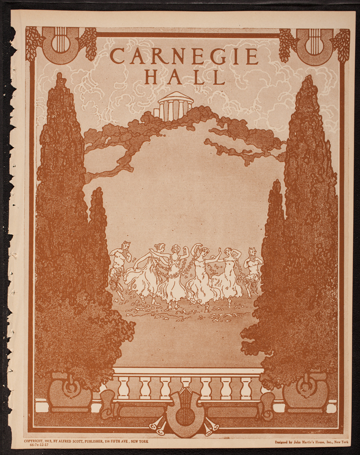 Boston Symphony Orchestra, December 7, 1917, program page 1