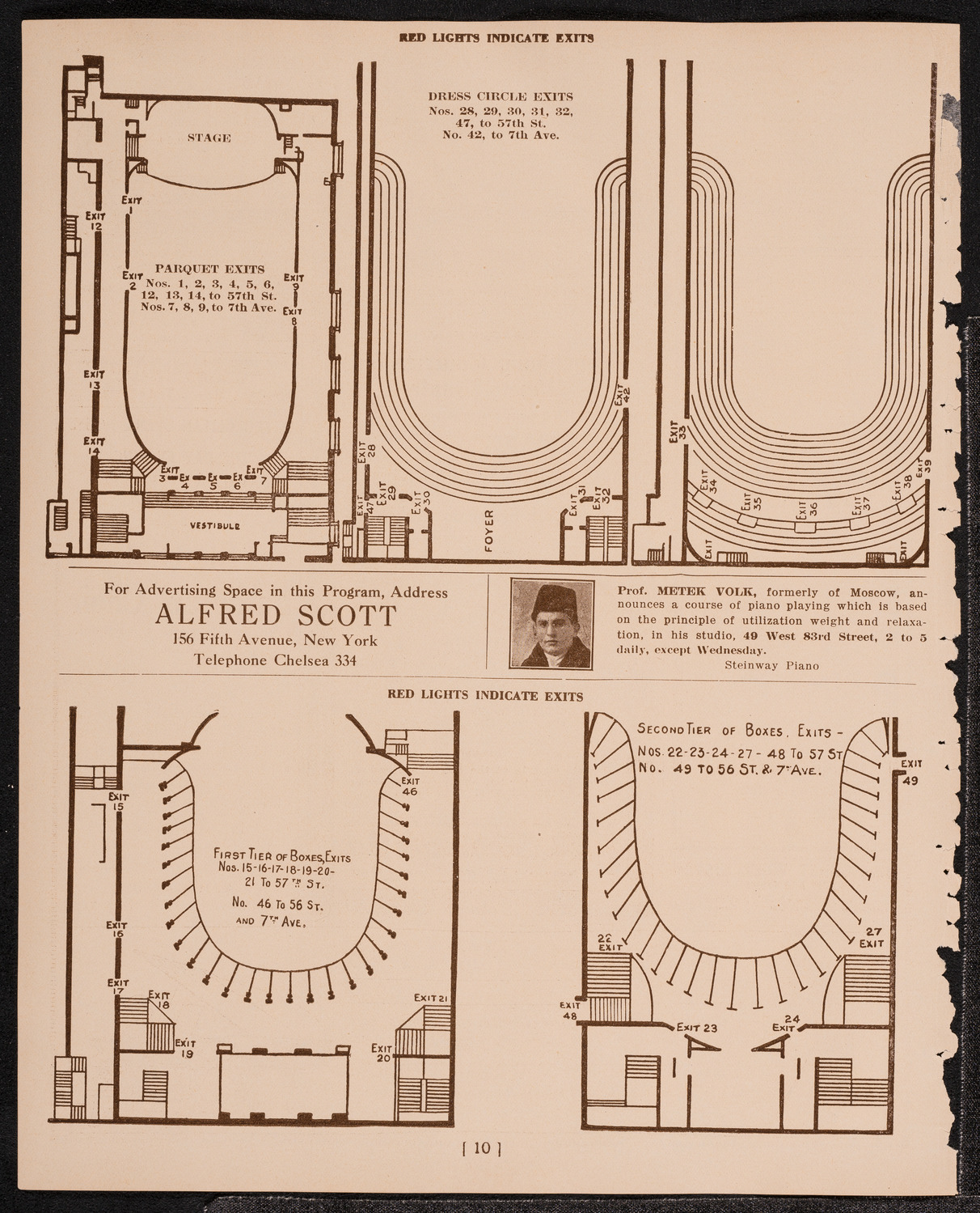 Harvard University Orchestra, December 26, 1921, program page 10